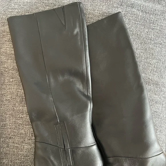 Vince - Ramona Leather Knee Boots - Picture 8 of 9